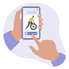 Car repair service Auto diagnostic Spare parts