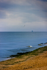the sea landscape, Azov sea, Ukraine