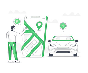 Naklejka premium Smart Transport 