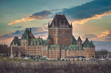 Obraz premium Chateau Frontenac, Quebec CIity, Canada