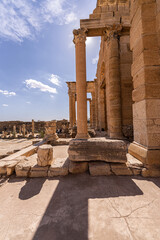 Ruins of the ancient Sufetula town, modern Sbeitla, Tunisia