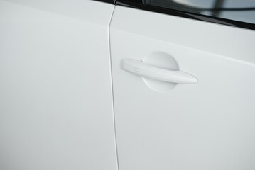 Detail of a beauty and modern car.