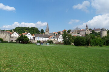 Panoramablick auf Warburg