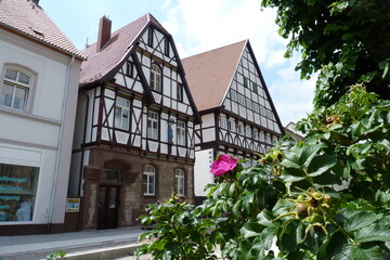 Fototapeta na wymiar Historisches Stadtbild von Warburg