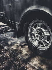 car wheel and tire