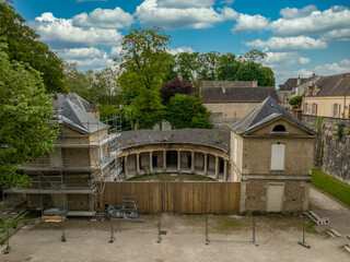 Théâtre de Verdure in Beaune France just outside the medieval city walls