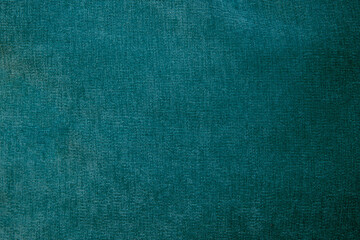 The texture of a blue soft fabric.