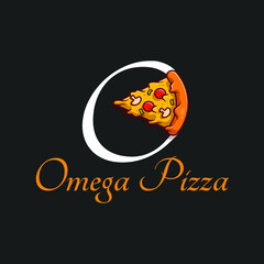 Pizza logo design & template