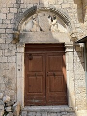 Fototapeta na wymiar Old door in Trogir, Croatia