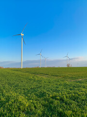 An alternative type of electrical generation using a wind power generator