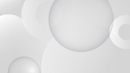 White abstract background vector illustration