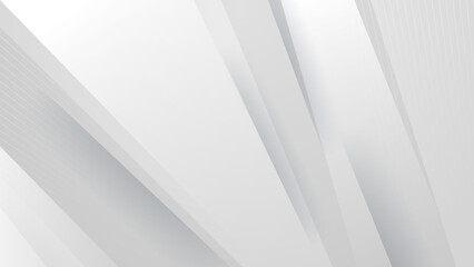 Grey white corporate abstract background with golden lines