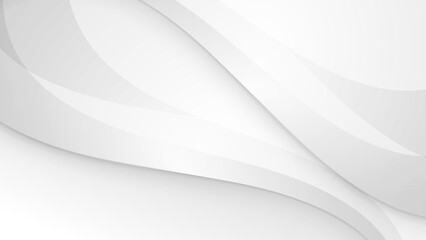 White abstract background vector illustration. Vector abstract graphic design banner pattern presentation background web template.