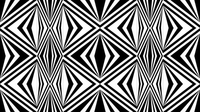 abstract background in black and white with animation for wallpaper