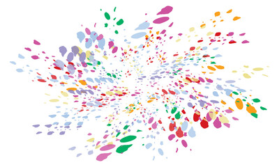 colorful splash abstract background. eps 10 vector design