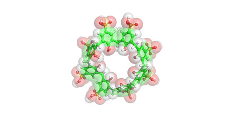 Sugammadex molecule
