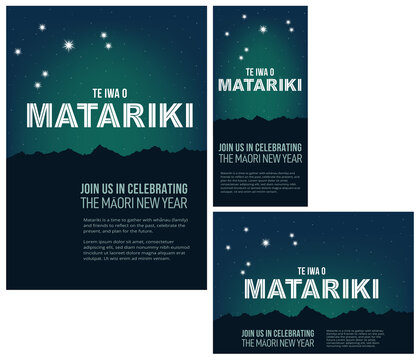 NZ Matariki Stars Maori New Year