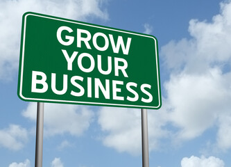 Gro Your Business sign.