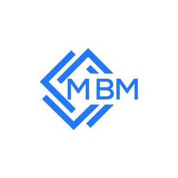 MBM technology letter logo design on white  background. MBM creative initials technology letter logo concept. MBM technology letter design.
