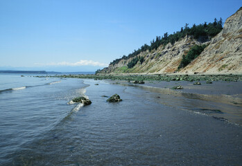 Double Bluff Beach on Whidbey Island, Washington