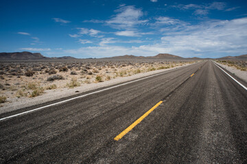 Midday Heat on the Extraterrestrial Highway near Rachel, Nevada