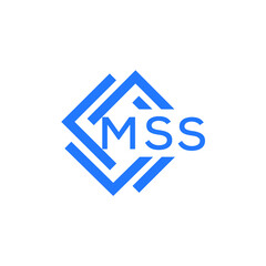 MSS technology letter logo design on white  background. MSS creative initials technology letter logo concept. MSS technology letter design. 
