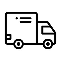 delivery line icon