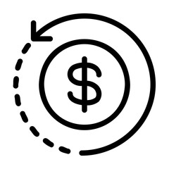 refund line icon