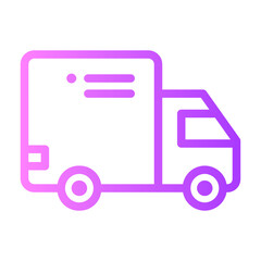 delivery gradient icon