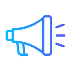 marketing gradient icon