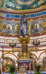 Black Madonna Basilica Notre Dame de la Garde Marseille France