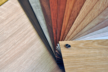Obraz na płótnie Canvas Materials. Wood texture. Wood laminate parquet or plywood.