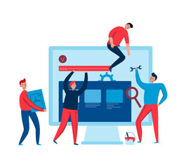 Programmers Teamwork Computer Composition