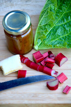 marmelade  rabarber