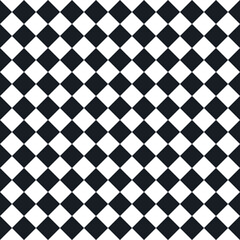 chess geometric seamless retro pattern vintage black and white background