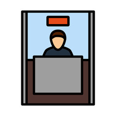 Bank Clerk Icon