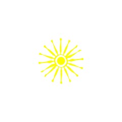 sun logo vektor