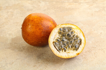 Tropical sweet and juicy Passion fruit