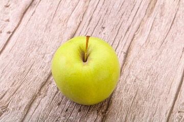 Ripe and sweet green apple