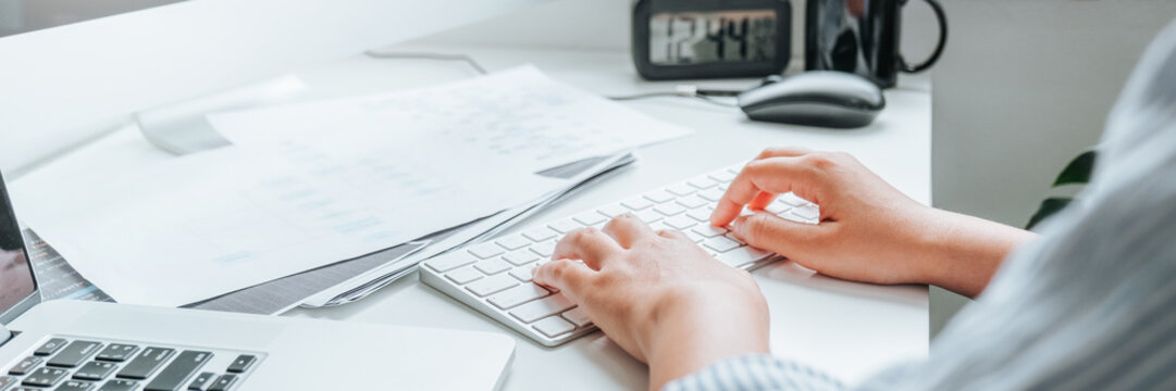 Developing programmer  Development Website design and coding technologies working in software company office