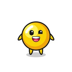 illustration of an egg yolk character with awkward poses