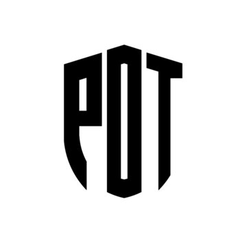 PDT letter logo design. PDT modern letter logo with black background. PDT creative  letter logo. simple and modern letter logo. vector logo modern alphabet font overlap style. Initial letters PDT 