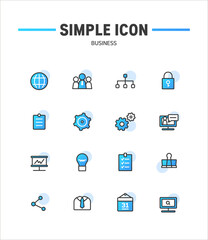 Easy to use simple icon Shopping
