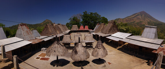 Traditional village Flores