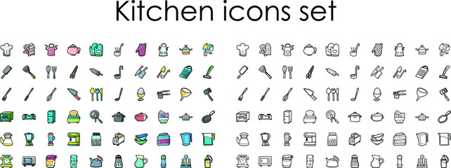 et of modern thin line icons. Outline isolated signs for mobile and web. High-quality pictograms. Linear icons set of business, medical, UI and UX, media, money, travel, etc.