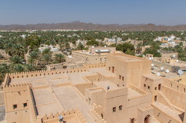 Nizwa, Oman - famous for its fortress and part of an amazing oasis full of palms and bananas, Nizwa is one of the most scenographic villages in Oman 