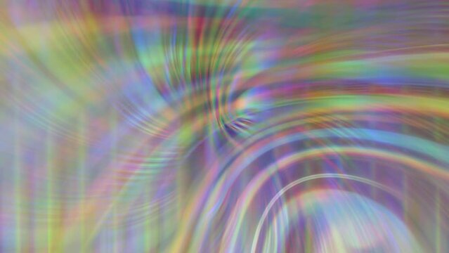 Abstract luminous holographic rainbow texture background