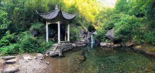 Daqi Mountain National Forest Park, Tonglu County, Zhejiang province, China