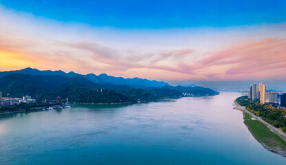 Environment of Tongjun Mountain Scenic Area, Tonglu County, Zhejiang province, China