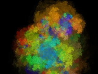 Imaginatory fractal abstract background Image